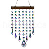 Glass Octagon Beads Suncatchers Hanging Ornaments PW-WG771C5-01-5