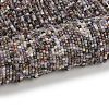 Natural Purple Fluorite Beads Strands G-RM2025-D51-3x3mm-2
