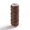 Waxed Polyester Cord YC-WH0007-03B-33-2