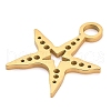 304 Stainless Steel Pendants STAS-R134-08G-01-2