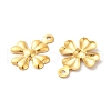 Ion Plating(IP) 304 Stainless Steel Charms STAS-G227-08G-3