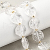 Natural Quartz Crystal Beads Strands G-C116-A161-03-1