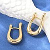 Brass Hoop Earrings EJEW-Q016-16G-4
