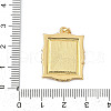 Brass Enamel Pendants KK-U068-12A-01G-3