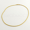 304 Stainless Steel Rope Chain Necklaces X-NJEW-R223-14-1