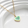304 Stainless Steel Geometric Pendant Necklaces for Women NJEW-M106-02A-G-1