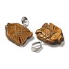 Natural Tiger Eye Pendants G-B127-16P-04-2