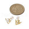 Natural Pearl Stud Earrings EJEW-P286-47G-3