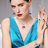 SUPERFINDINGS 32Pcs 4 Style Alloy European Dangle Charms G-FH0001-48-5
