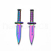 Rainbow Color Alloy Pendants PALLOY-N156-210-2
