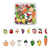 Craftdady Alloy Enamel Pendants ENAM-CD0001-06-10