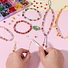 2 Bags Imitation Artificial Crystal Glass Beads GLAA-SZ0001-95B-09-5
