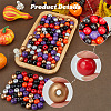 SOFPLATE 240Pcs 6 Styles Natural Wood Beads Strands WOOD-SP0001-03C-6