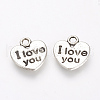 Tibetan Style Alloy Pendants X-TIBE-S303-20AS-NR-1
