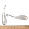 304 Stainless Steel Teardrop Stud Earrings for Women EJEW-M089-07P-5