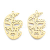 201 Stainless Steel Pendants STAS-N090-LA947-2-2