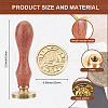 Wax Seal Stamp Set AJEW-WH0208-1218-2