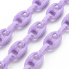 Handmade Opaque Acrylic Coffee Bean Chains CHAC-ZX0001-01E-1