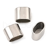 Non-Tarnish 201 Stainless Steel Slide Charms/Slider Beads STAS-D061-03A-P-2