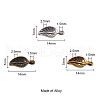 Tibetan Style Alloy Charms TIBEP-CJ0001-14-2