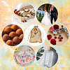 Beebeecraft 60Pcs Organza Drawstring Bags OP-BBC0001-01E-5