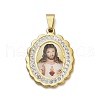 304 Stainless Steel Pendants STAS-Q343-06A-G-1