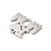Non-Tarnish Mother's Day Theme 304 Stainless Steel Pendants STAS-E171-03P-05-2