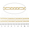 Rack Plating Brass Link Chains CHC-A010-05G-3