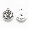 Tibetan Style Alloy Charms TIBE-Q084-05AS-LF-2