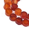Natural Red Agate Beads Strands G-M454-B08-3