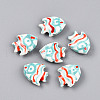 Handmade Porcelain Beads PORC-N009-08B-1