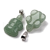 Natural Green Aventurine Pendants G-B127-06P-05-3