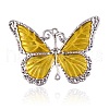 Alloy Enamel Big Pendants ENAM-L029-07G-1
