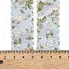 20 Yards Flower Printed Polyester Ribbon OCOR-Z005-03E-3