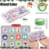 SOFPLATE Christmas Theme 300Pcs Handmade Polymer Clay Beads CLAY-SP0001-01B-2