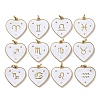 PVD Vacuum Plating 304 Stainless Steel Pendants STAS-G268-04G-2
