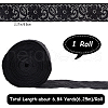 Gorgecraft 6.25M Nylon Elastic Lace Trim OCOR-GF0003-77B-2
