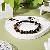 Adjustable Braided Beads Bracelets BJEW-JB07014-2