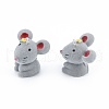 Opaque Resin Pendants RESI-T053-01-2