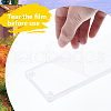 Rectangle Transparent Acrylic Action Figures Display Risers ODIS-WH0329-48A-3