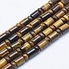 Natural Tiger Eye Beads Strands G-E444-20-1