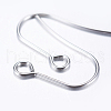 304 Stainless Steel Earring Hooks STAS-P162-13P-A-3