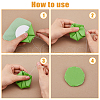 DICOSMETIC 2 Bags 2 Styles Paper Quilting Templates DIY-DC0003-02-4