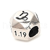 S925 Sterling Silver Beads STER-K183-03AS-10-2