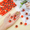 DICOSMETIC 60pcs Autumn Theme Resin Imitation Food Pendants RESI-DC0001-26-3