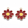 Eco-Friendly Alloy Enamel Pendants ENAM-Q437-041C-NR-1