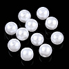 Imitated Pearl Acrylic Beads OACR-ZX005-35A-1