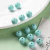 Opaque Acrylic Beads MACR-S370-C10mm-12-6