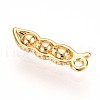 Brass Pendants KK-T075-28G-2