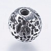 304 Stainless Steel Beads STAS-I069-25AS-1